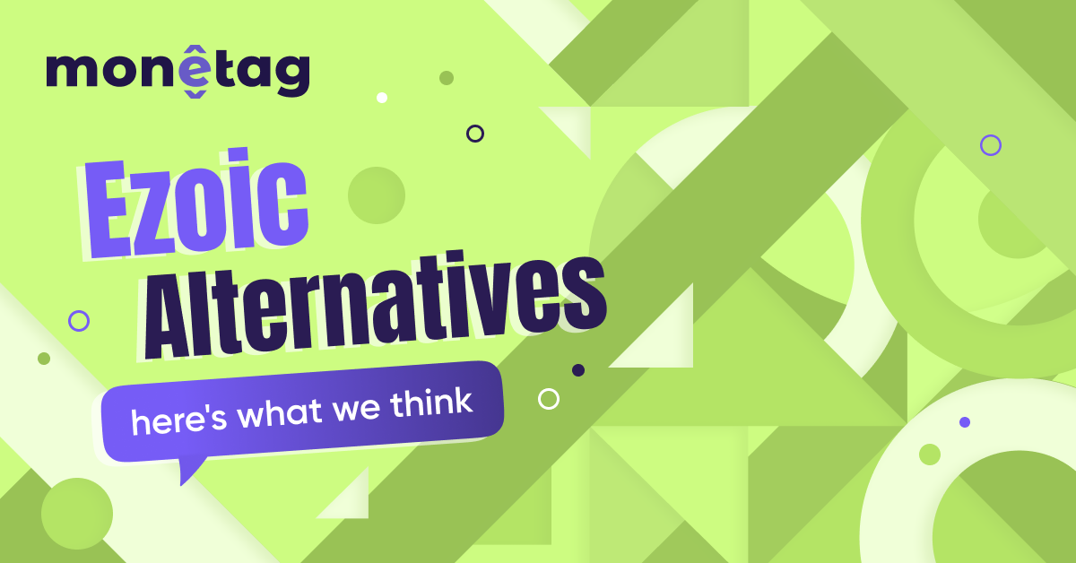 Monetag - best Ezoic alternatives for all publishers