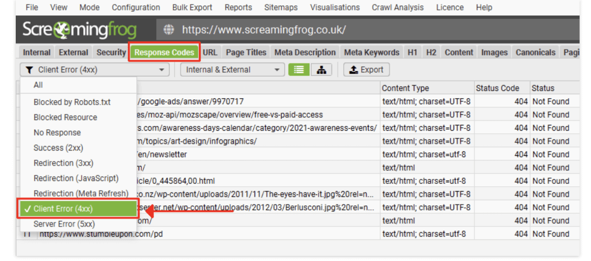 monetag-screaming-frog-link-checker